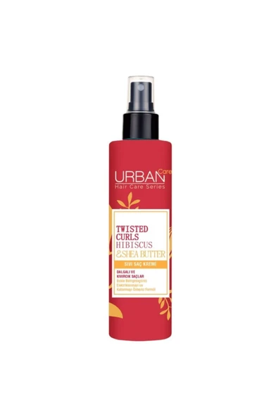 Twisted Curls Hibiscus & Shea Butter Sıvı Saç Bakım Kremi 200 Ml ürün görseli 1