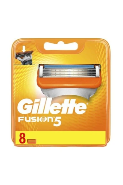 Fusion Yedek Tıraş Bıçağı - 8'li ürün görseli 1