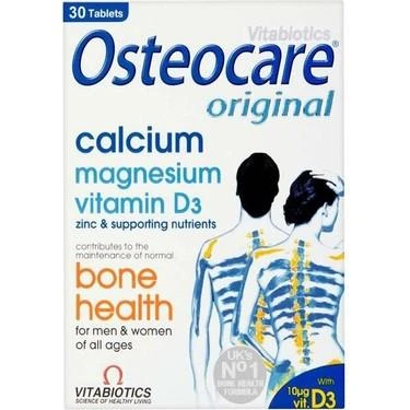 Osteocare Original Calcium 30 Tablets ürün görseli 1