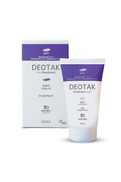 Hassas Ciltler Için Soft Krem Deodorant 35 ml ürün görseli 1