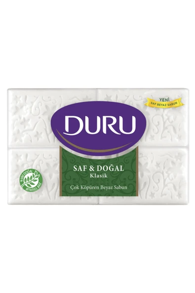 Saf Doğal Klasik Beyaz Kalıp Sabun 600 gr ürün görseli 1