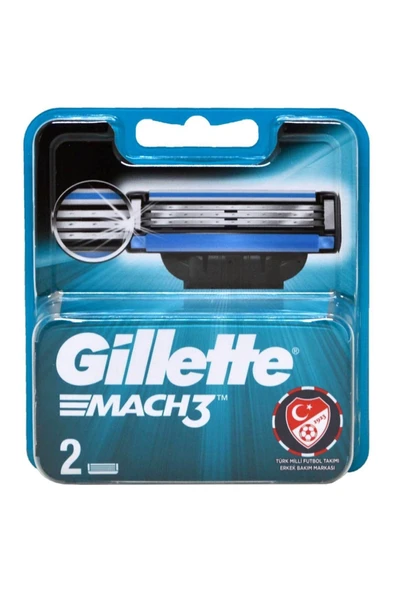 Mach3 Yedek Tıraş Bıçağı 2'li ürün görseli 1