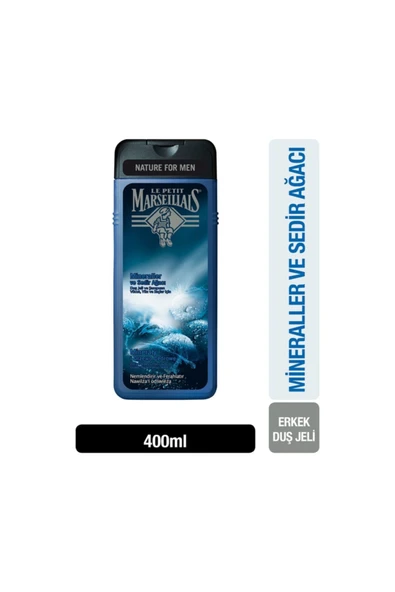 Duş Jeli Men Serisi Mineral Ve Sedir Ağacı 400ml ürün görseli 1