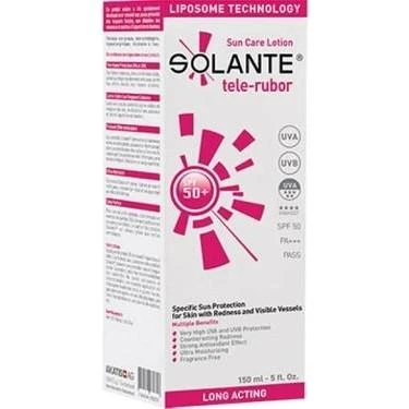 Solante Tele Rubor Spf 50 150 ML Güneş Kremi - Diş Beyazlatıcı Köpük Hediye ürün görseli 1