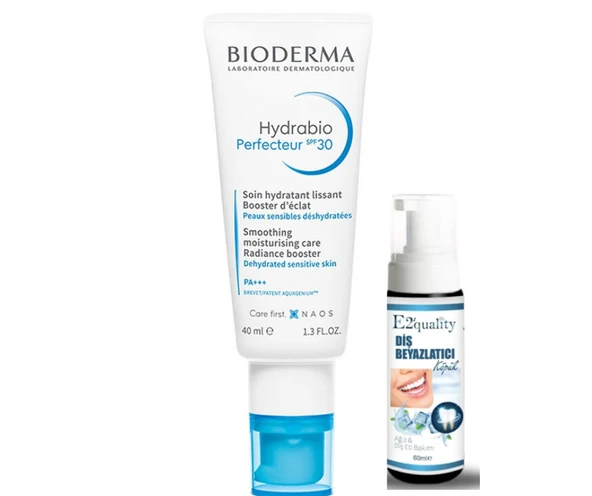 Bioderma Hydrabio Perfecteur Spf30 Nemlendirici Krem 40 ml- Diş Beyazlatıcı Köpük Hediye ürün görseli 1
