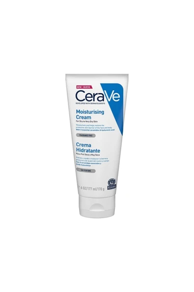 Cerave Moisturising Cream Kuru Ve Çok Kuru Ciltler Için 177 ml ürün görseli 1