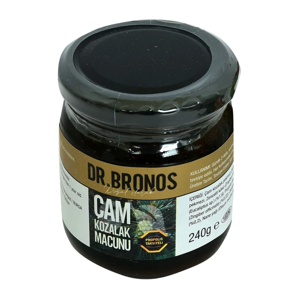 Dr. Bronos Çam Kozalak Macunu Doğal Propolisli 240 Gr ürün görseli 1
