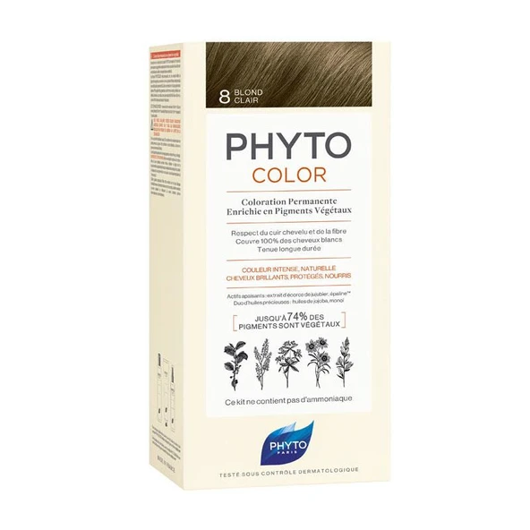Phyto Phytocolor Bitkisel Saç Boyası - 8 Sarı ürün görseli 1