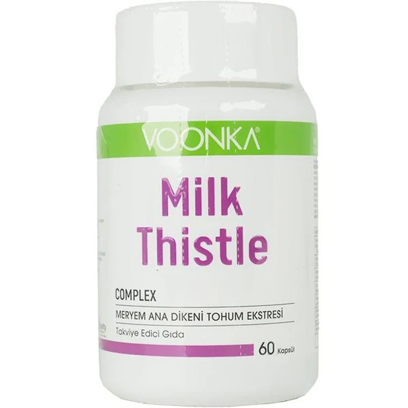 Voonka Milk Thistle İçeren Takviye Edici Gıda 62 Kapsül - Diş Beyazlatıcı Köpük Hediye ürün görseli 1