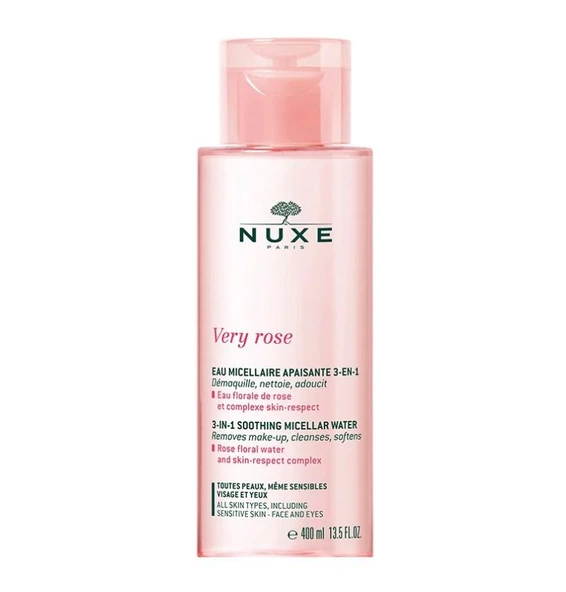 Nuxe Very Rose 3’ü 1 Arada Micellar Su 400 ml ürün görseli 1