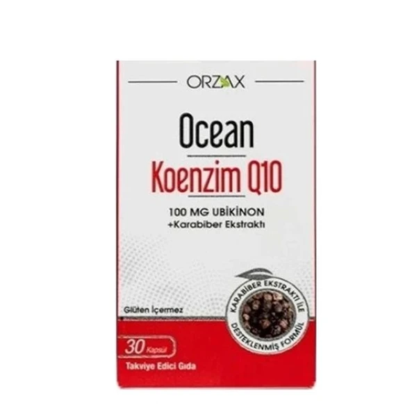 Orzax Ocean Koenzim Q10 30 Kapsül ürün görseli 1