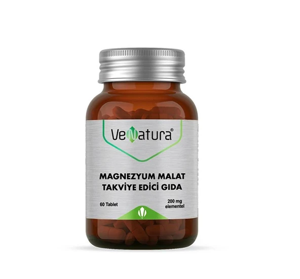 Venatura Magnezyum Malat 60 200 Mg Tablet ürün görseli 1