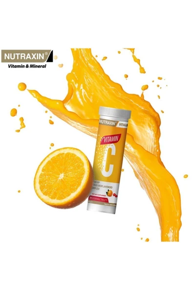 Nutraxin Vitamin C 28 Çiğneme Tableti + Hap Kutusu - Resim 4