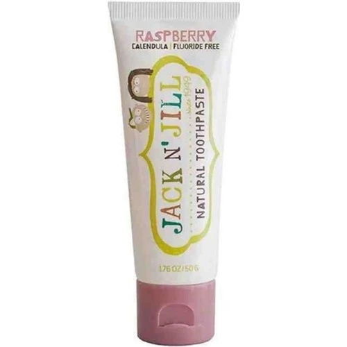 Jack And Jill Kids Jack And Jill Natural Toothpaste Raspberry 50 gr ( Ahududu Aromalı Diş Macunu ) ürün görseli 1