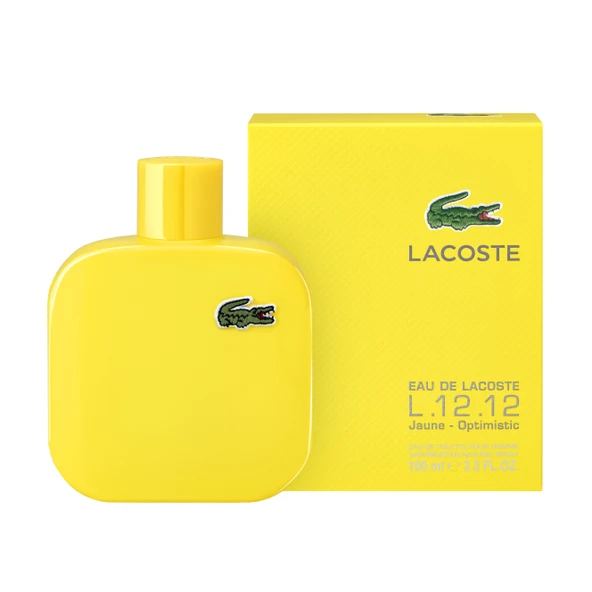 Lacoste Eau De Lacoste L.12.12 Jaune Man EDT 100 ML Erkek Parfüm ürün görseli 1
