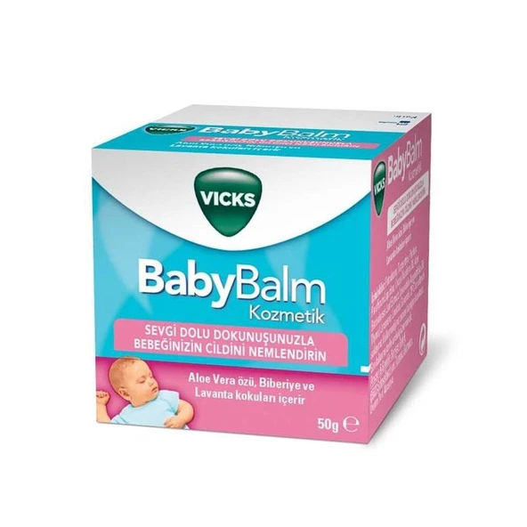 Vicks BabyRub Bebekler için Nemlendirici 50gr ürün görseli 1