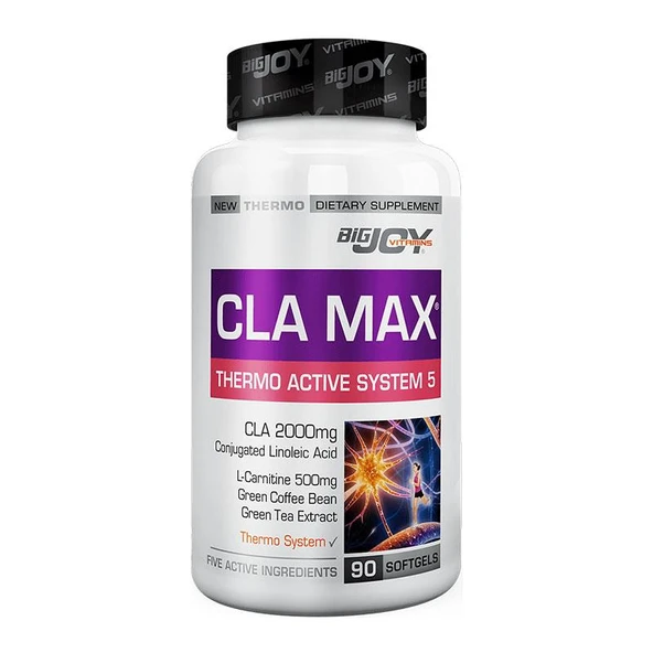 Bigjoy CLA Max Thermo Active System 5 90 Yumuşak Jel Kapsül ürün görseli 1