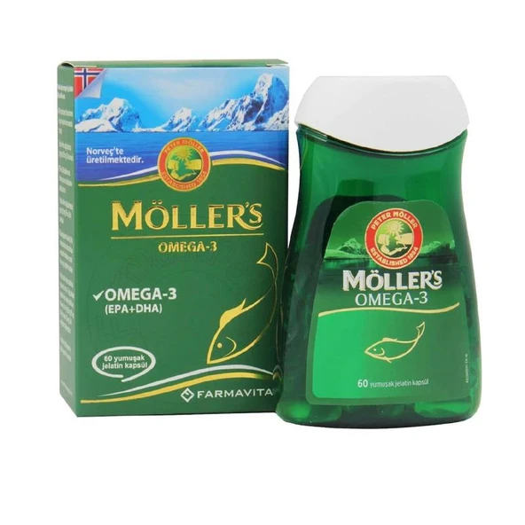 Möllers Omega-3 60 Yumuşak Kapsül ürün görseli 1