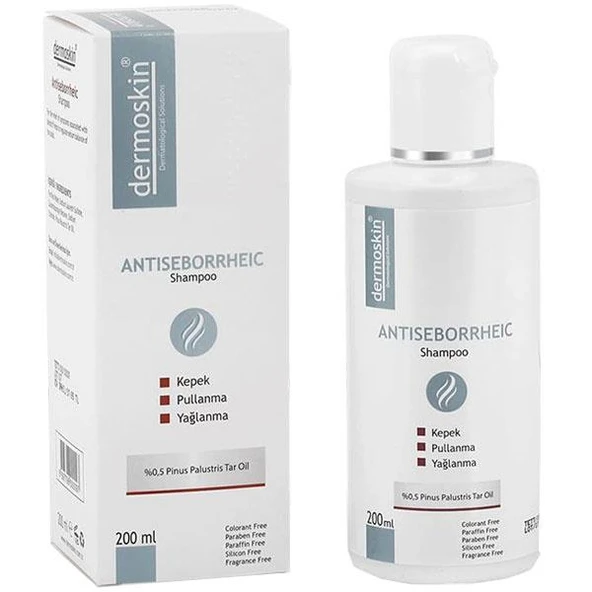 Dermoskin Antiseborrheıc Shampoo 200ml ürün görseli 1