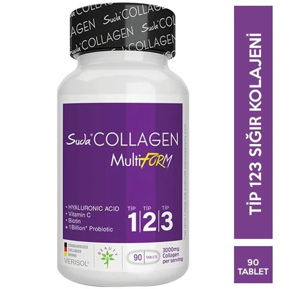 Suda Collagen Tablet 90 Adet Kolajen Takviyesi ürün görseli 1