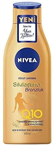 Nivea Q10 Sıkılaştırıcı + Bronzluk Vücut Losyonu 200 ml ürün görseli 1