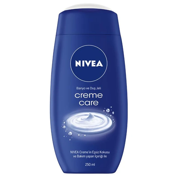 Nivea Creme Care Banyo ve Duş Jeli 250 ml ürün görseli 1