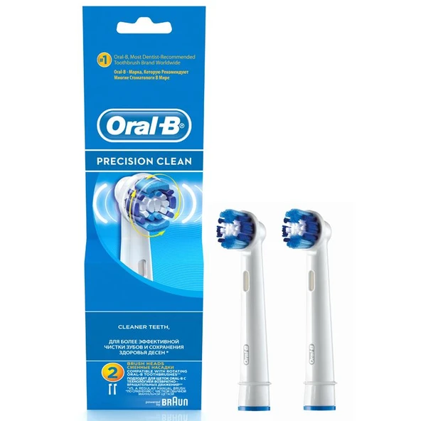 Oral-b Precision Clean Diş Fırçası Yedek Başlığı 2 Adet ürün görseli 1
