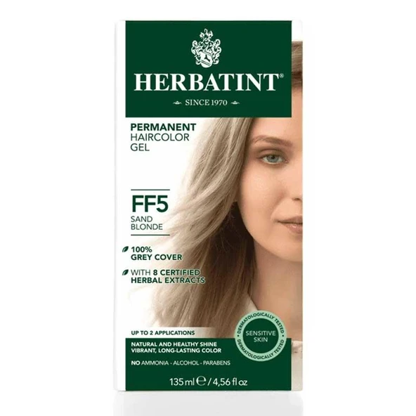 Herbatint Bitkisel Saç Boyası FF5 Blond Sable ürün görseli 1