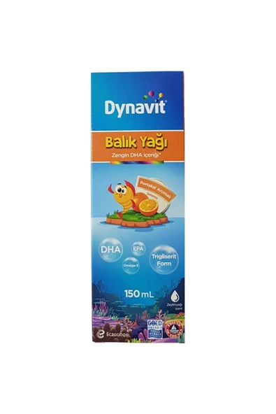 Balık Yağı Şurubu Portakal Aromalı 150 Ml ürün görseli 1