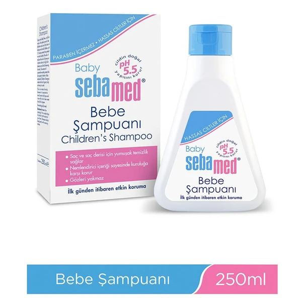 Sebamed Bebe Şampuanı Saçın Kolayca Taranmasına Yardımcı 250 ml ürün görseli 1
