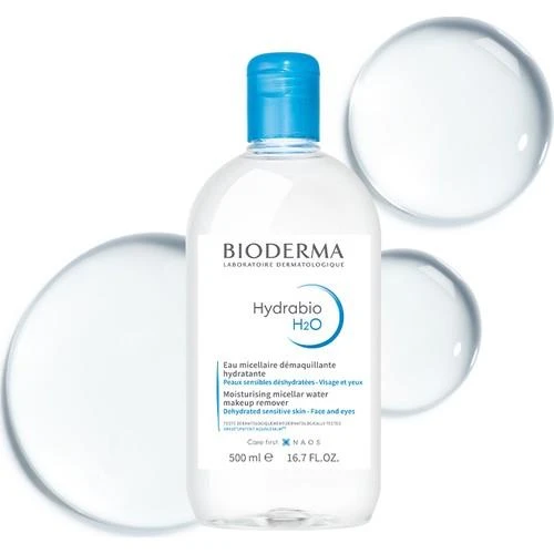 Bioderma Hydrabio H2O Yüz ve Makyaj Temizleme Suyu 500 ml ürün görseli 1