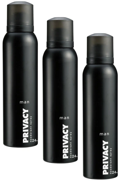 Privacy Man Erkek Deodorant 3 Adet (3X150 ml) ürün görseli 1