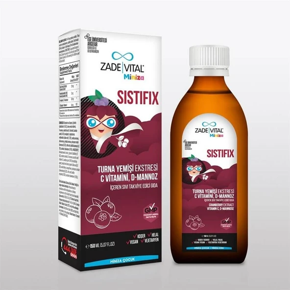 Zade Vital Miniza Sistifix 150 ml ürün görseli 1