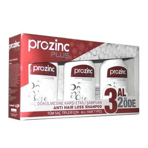 Prozinc Saç Dökülmesine Karşı Etkili Şampuan 300 ml 3al 2öde ürün görseli 1