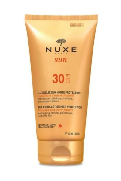 Nuxe Sun Lait  Protection Güneş Koruyucu Yüz ve Vücut Sütü Spf30 150ml ürün görseli 1