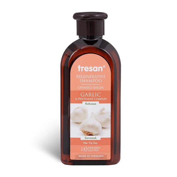 Tresan Sarımsak Onarıcı Bakım Şampuanı ( Kokusuz ) 300 ml ürün görseli 1