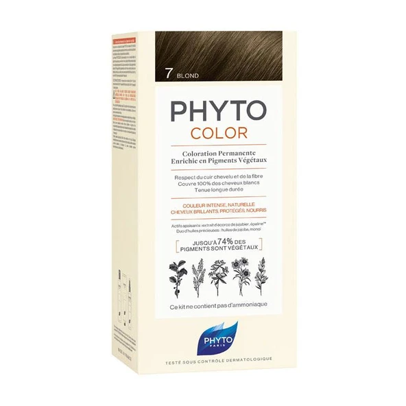 Phyto Phytocolor Bitkisel Saç Boyası - 7 - Kumral ürün görseli 1