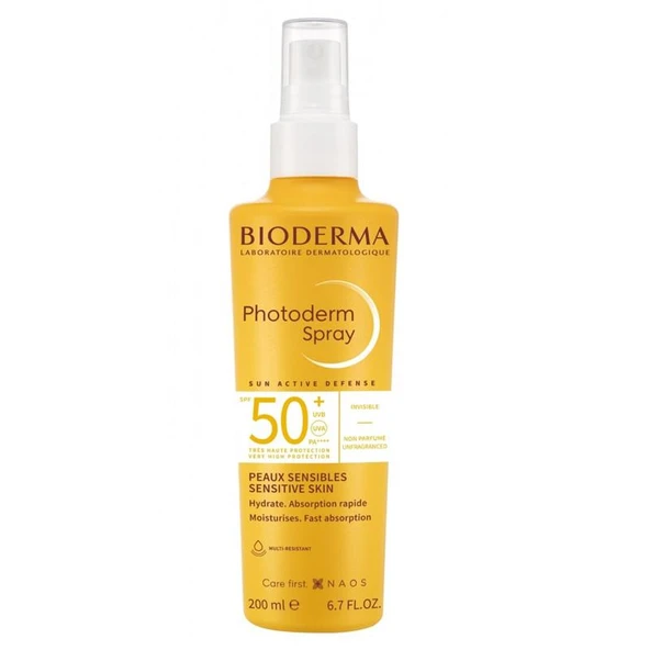 Bioderma Photoderm SPF50+ Güneş Koruyucu Sprey 200 ml ürün görseli 1