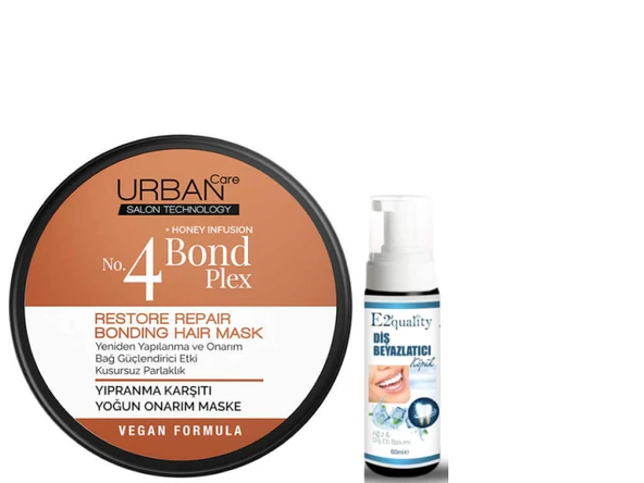 No.4 Bond Plex Yoğun Onarım Maskesi - Diş Beyazlatıcı Köpük Hediye ürün görseli 1