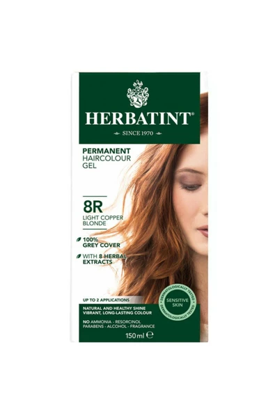 Herbatint Bitkisel Saç boyası 8R Blond Clair Cuivre ürün görseli 1