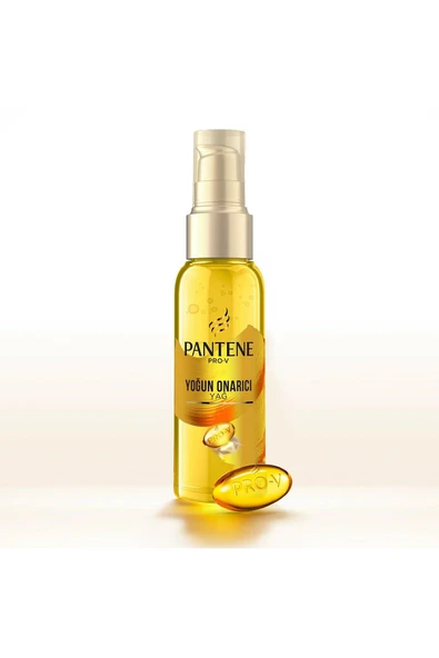 Pantene Keratin Özlü Yoğun Onarıcı E Vitaminli Saç Bakım Yağı 100 ml ürün görseli 1