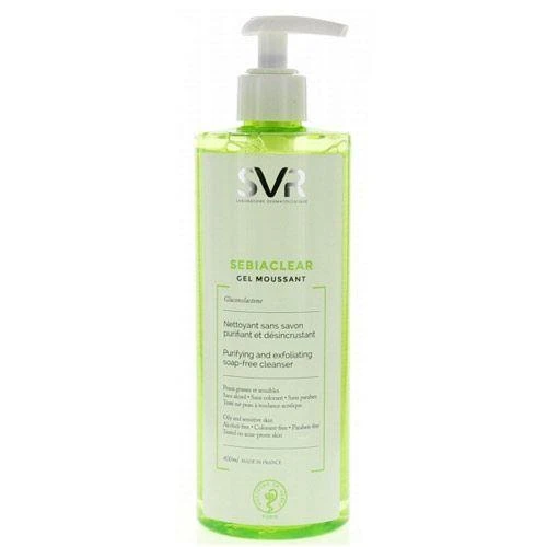 Svr Sebiaclear Gel Moussant Yağlı ve Hassas Ciltler İçin Temizleyici Jel 400ml ürün görseli 1