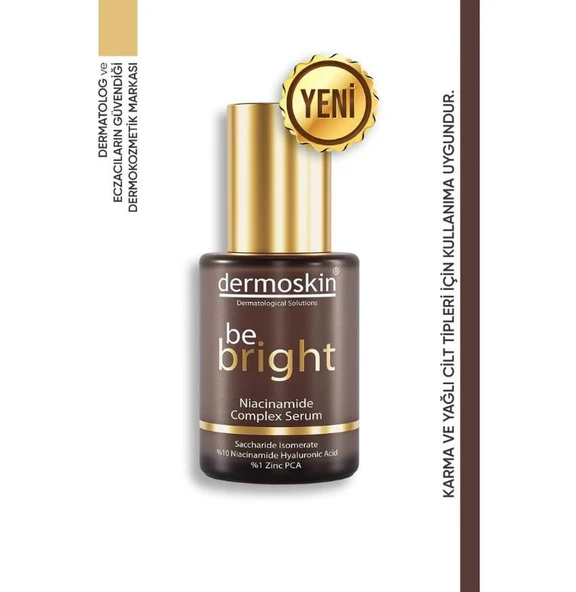 Dermoskin Be Bright Niacinamide Complex Serum 30 ml ürün görseli 1