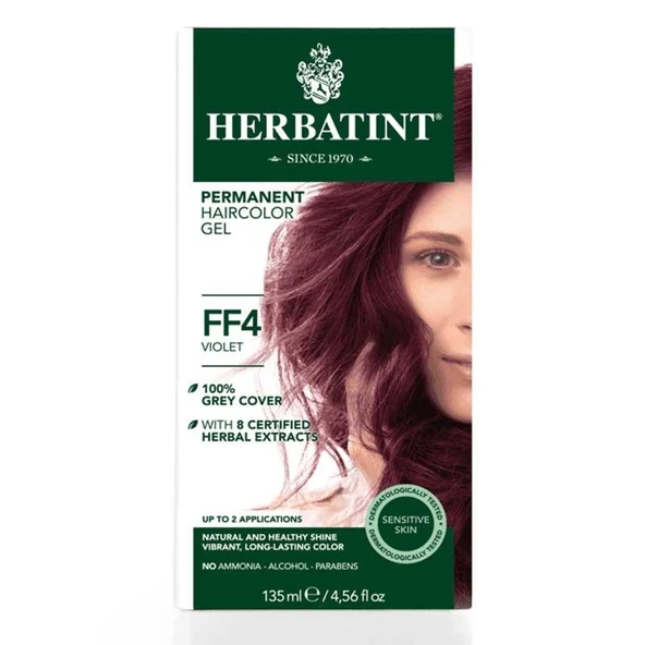 Herbatint Bitkisel Saç Boyası FF4 Violet ürün görseli 1