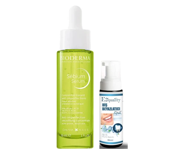Bioderma Sebium Serum 30 ml- Diş Beyazlatıcı Köpük Hediye ürün görseli 1