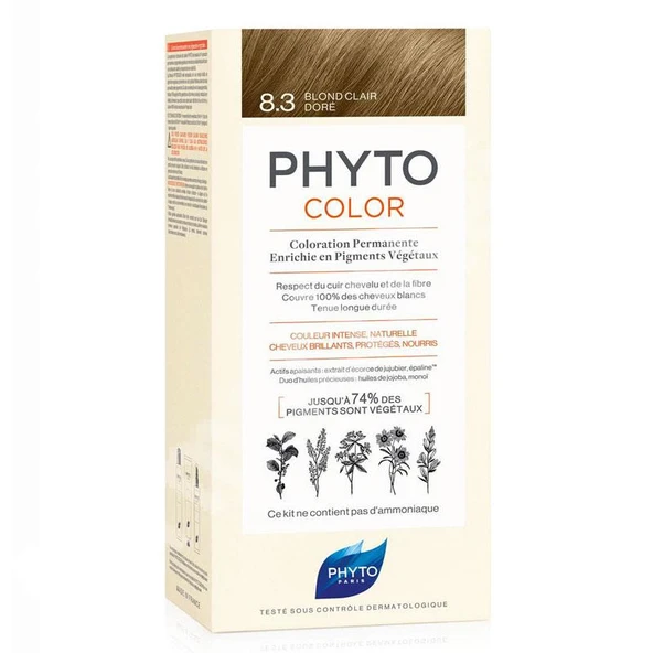 Phyto Phytocolor Bitkisel Saç Boyası 7.3 - Kumral Dore Yeni Formül ürün görseli 1