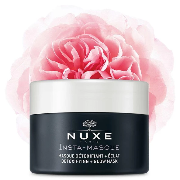 Nuxe Masque Detoxifiant + Eclat Insta-Masque Detox Maskesi Aktif Karbon Yüz Maskesi 50 ml ürün görseli 1
