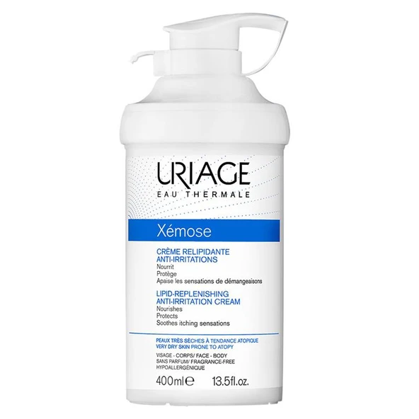 Uriage Xemose Lipid-Replenishing Anti-Irritation Cream 400ml ürün görseli 1