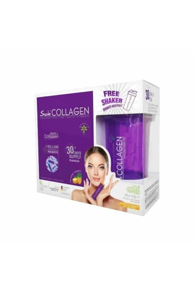 Suda Collagen Probiyotik Kollajen 1 Aylık Ananaslı 30 X 10 Gr ürün görseli 1