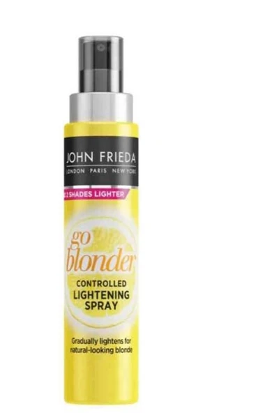 John Frieda Sheer Blonde Go Blonder Sarı Saçlara Özel Renk Açıcı Sprey 100 ml ürün görseli 1